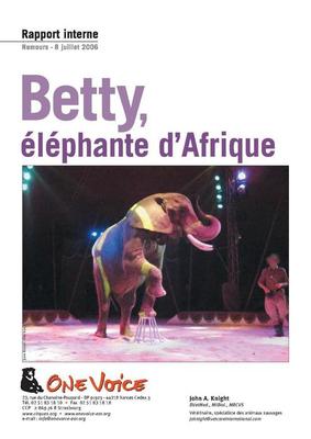 Betty, éléphante d'Afrique
