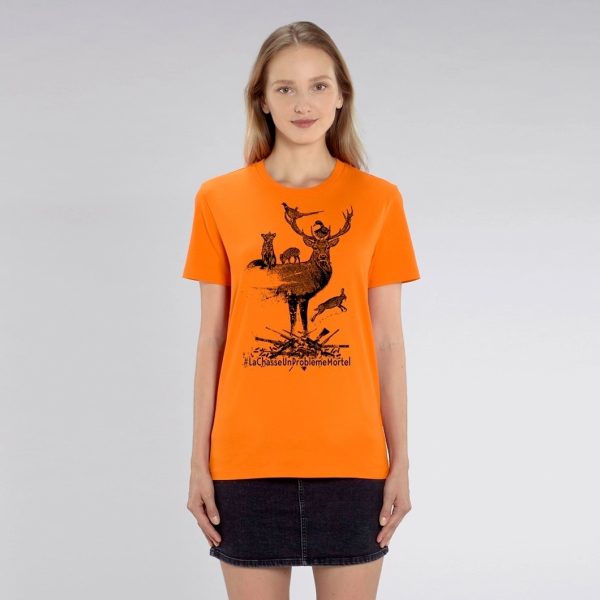 One voice t shirt campagne chasse femme