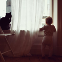 Two girls and 36 animals abandoned in 80m²!