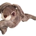A victory for rabbits, who have been replaced by soft toys!
