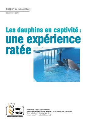 Les dauphins en captivité: Une expérience ratée