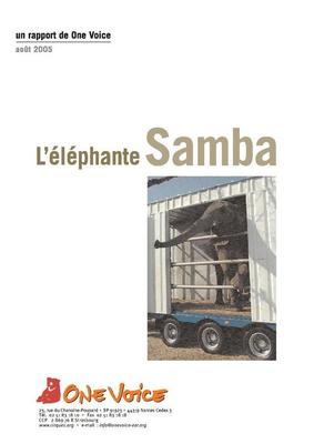 L'éléphante Samba