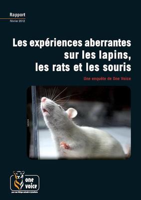 Les expériences aberrantes sur les lapins, les rats et les souris